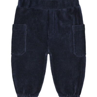 Hust and Claire Fløjlsbukser - Velour - HCGus - More Navy