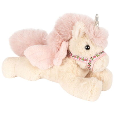 Konges Sløjd Bamse - Enhjørning - 30 cm - Beige/Rosa