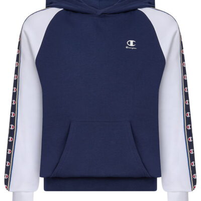 Champion Hættetrøje - Navy/Hvid