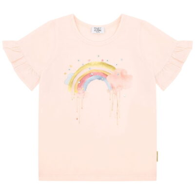 Hust and Claire T-shirt - Alma - Quartz m. Regnbue