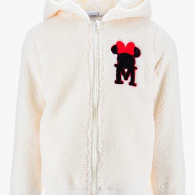 Disney Minnie Mouse Zip Hoodie, Off-White, 116-122