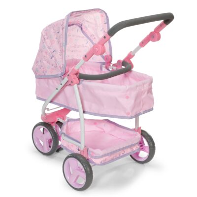 Baby Born - Luksus Blomstret Dukkevogn