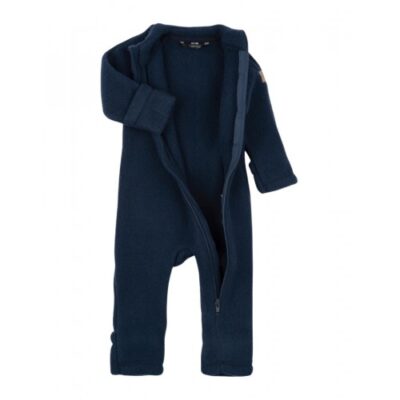 Baby Ulddragt I Merinould Med Ombuk 56 Blue Nights