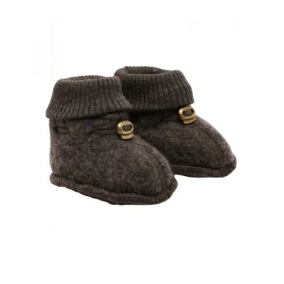 Baby Uldfutter I Merinould 50/56 Dark Brown