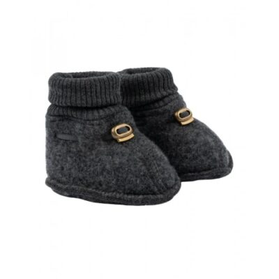 Baby Uldfutter I Merinould 86/92 Anthracite Melange