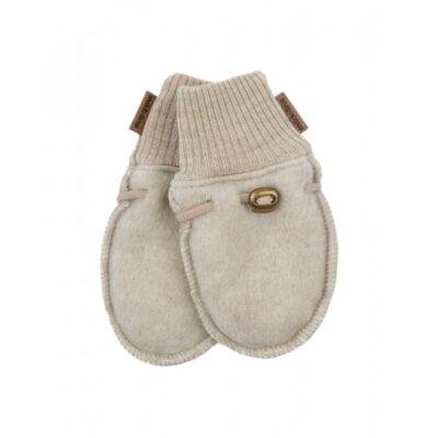Baby Uldluffer I Merinould 62/68 Melange Offwhite