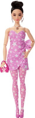 Barbie - Deluxe Style Pink Denim Star Wrap Asian