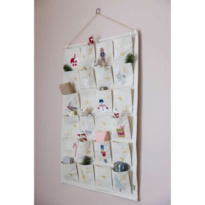 Cam Cam Copenhagen Julekalender - GOTS - Beige