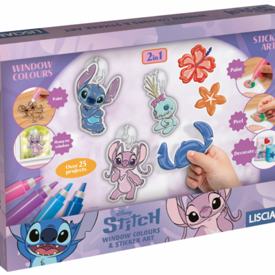 Disney Stitch & Angel - Window Colors & Sticker Art (118816)