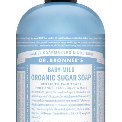 Dr. Bronner's - Organic Sugar Soap Baby Mild 710 ml