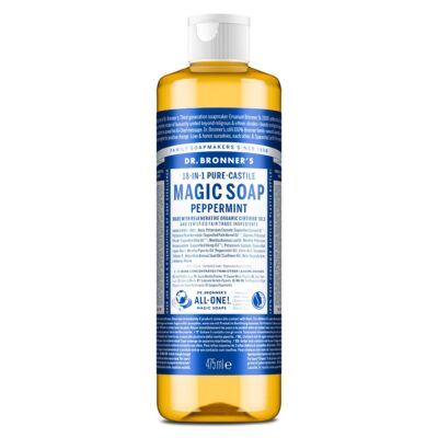 Dr. Bronner's - Pure Castile Liquid Soap Peppermint 475 ml