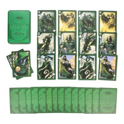 Dr Doom Playing Cards in a Tin