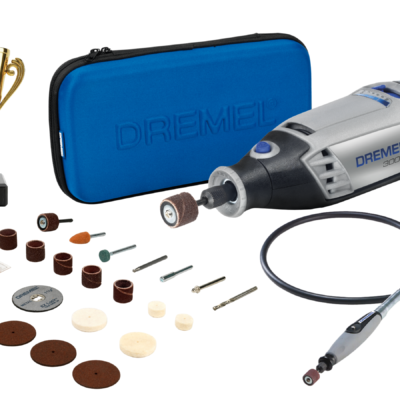 Dremel - 3000 World Cup Limited Edition 2026 - Alsidigt Multiværktøj med Gravérbart Minitrofæ og 25 Tilbehørsdele