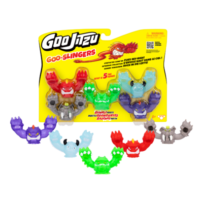 Goo Jit Zu - Meteor Madness S2 Heavy Slingers 5PK (43157)