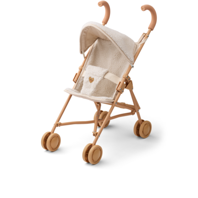 Liewood - Elsie dukke klapvogn I fleece, Mini Me Sandy