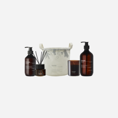 Meraki - AdventCH Meadow Bliss Soap, Lotion, Silent Amber Diffuser, Candle - 490 ml, 275 ml, 200 g, 100 ml