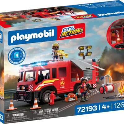 PLAYMOBIL - Fire Rescue Truck (72193)