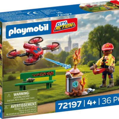PLAYMOBIL - Firefighting Drone (72197)