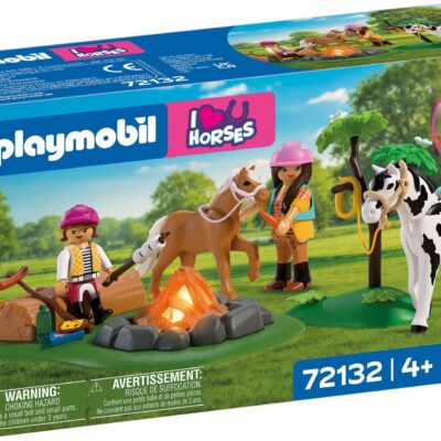 PLAYMOBIL - Horseback Riding Trip with Campfire (72132)