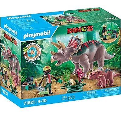 PLAYMOBIL – Triceratops-familie