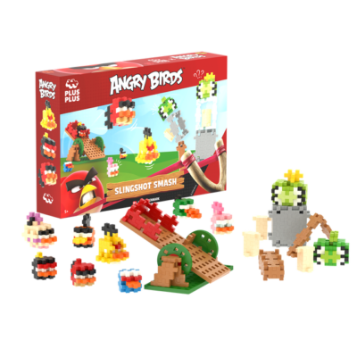 Plus-Plus – Angry Birds Slingshot Smash – 300 stk.