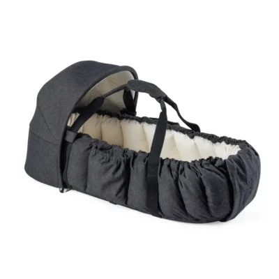 Sebra 3-i-1 Babynest + Kaleche - Grey Melange