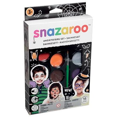 Snazaroo - Sminkefarvesæt Halloween
