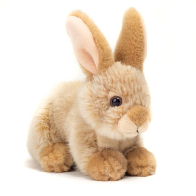 Teddy Hermann - Siddende kanin beige 18 cm