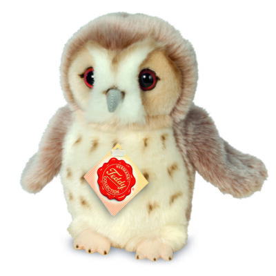Teddy Hermann - Ugle beige 20 cm