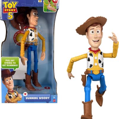 Toy Story - Feature Running Woody 30cm, Dansk