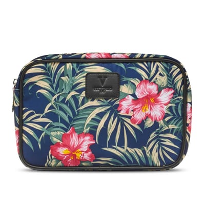 Vittorio - Mens Washbag Palm Print - Toilettaske