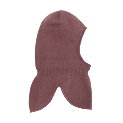Minymo Strikket Elefanthue - Rose Taupe - 54
