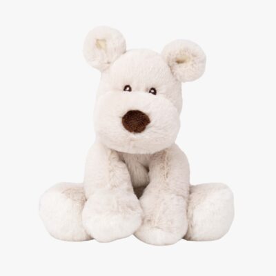 Teddykompaniet Bamse Mocca Hund 18 cm, Grå