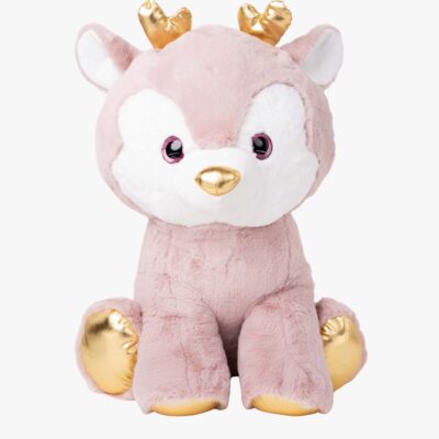 Teddykompaniet Bamse 65 cm Dådyr, Pink