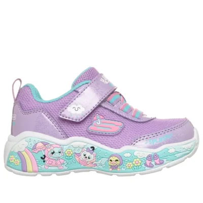 Skechers Play Scene Shimmer Splash Sneakers - Purple - 23