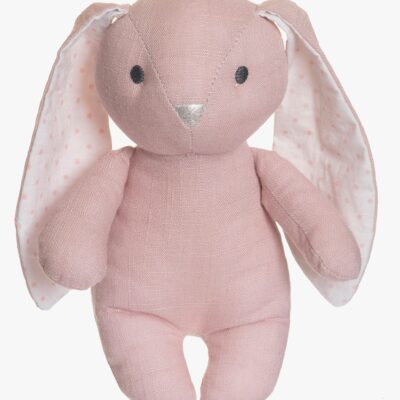 Teddykompaniet Bamse Kanin Elina 20 cm, Misty rose