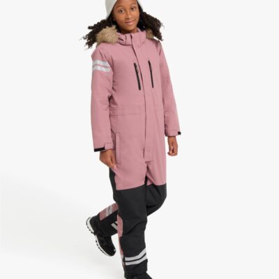 Lindberg Polar Flyverdragt, Dusty Pink, 140