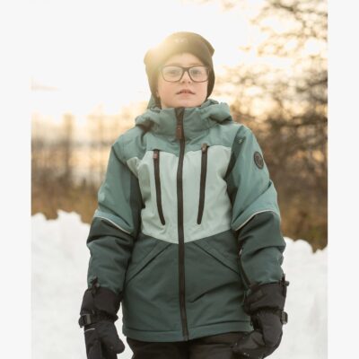 Lindberg Alpine Vinterjakke, Mint Green/Dark Mint, 160