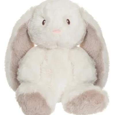 Teddybamse Mocca lille, kanin cremefarve, 25 cm