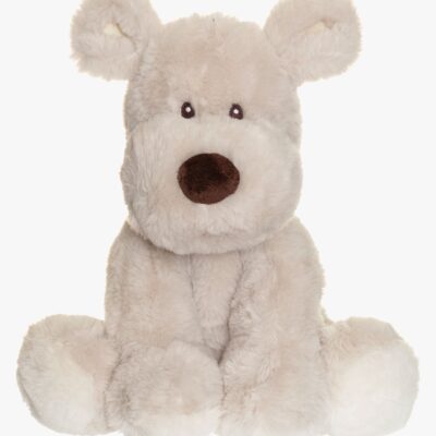 Teddykompaniet Bamse Mocca Hund 34 cm, Grå