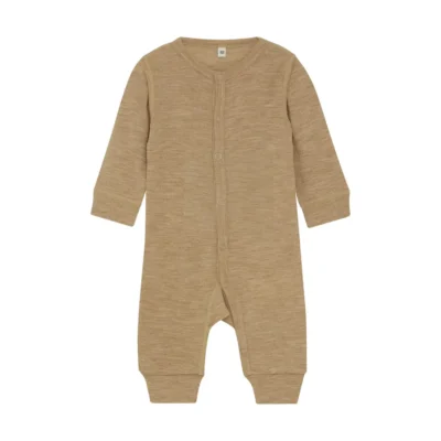 BeKids Uld Jumpsuit - Light Camel Melange - 60