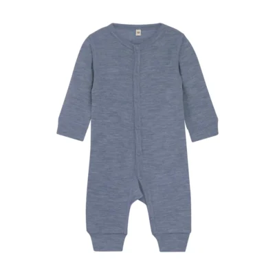BeKids Uld Jumpsuit - Folkstone Gray Melange - 70