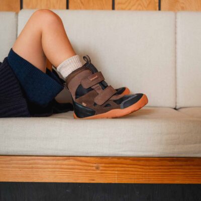 Bisgaard Chad Tex Barefoot Vinterstøvler, Dark Brown, 31