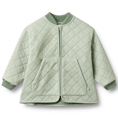 Vando Termojakke - Green Stripe - 104