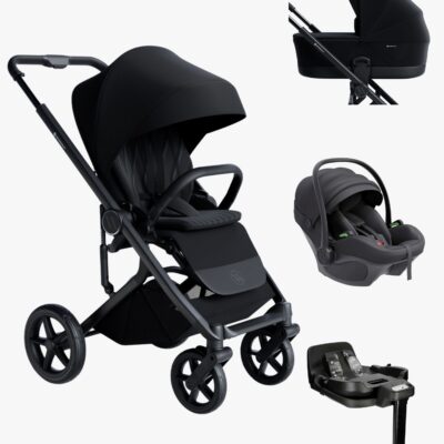 Avionaut Sirius 2 Duovogn Inkl. Pixel 3 Babyautostol & IQ Orbit Base, Sort