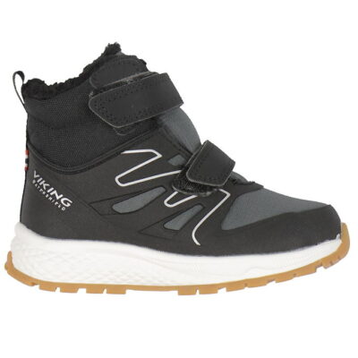 Viking Vinterstøvler - Tex - Equip Defence Warm WP 2V - Black/Ch