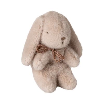 Maileg Plyskanin - Mini - Lys Pudder
