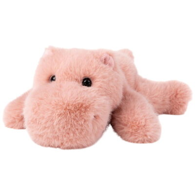 Teddykompaniet - Teddy Wild - Flodhest - 30 cm - Abrikos