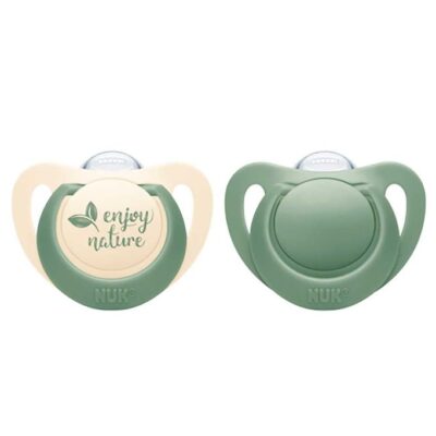 Nuk Sutter - For Nature - 2-pak - Grøn