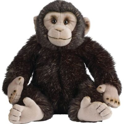 Living Nature Bamse - 25x13 cm - Chimpanse - Brun